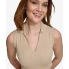 imageCalvin Klein Womens Pleat Neck Sleeveless CamiNomad