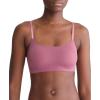 imageCalvin Klein Womens Invisibles Comfort Seamless Adjustable Skinny Strap Bralette BraDeep Mauve