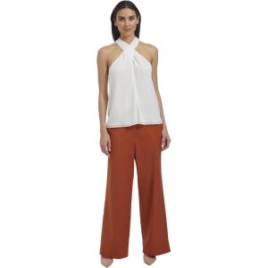 imageCalvin Klein Womens Pleat Neck Sleeveless CamiCream