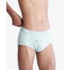 imageCalvin Klein Mens Cotton Classics 3Pack BriefClassic Navy  Sage Meadow  Grey Heather