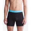 imageCalvin Klein Mens Cotton Stretch 3Pack Boxer BriefBlack Bodies W Spellbound  White  Blue Atoll Wb