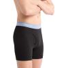 imageCalvin Klein Mens Cotton Stretch 3Pack Boxer BriefBlack W New Navy  Vintage Khaki  Troposphere Logos
