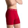 imageCalvin Klein Mens Cotton Stretch 3Pack Boxer BriefConvoy  Juneberry  Navy Stone