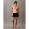 imageCalvin Klein Mens Micro Stretch 3Pack Boxer BriefBlack  Palm Leaf Stripebeau Blue  Foggy Mauve