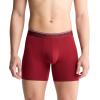 imageCalvin Klein Mens Micro Stretch 3Pack Boxer BriefBlack  Syrah  Cocoon
