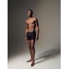 imageCalvin Klein Mens Micro Stretch 3Pack Boxer BriefBlack  Syrah  Cocoon