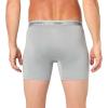 imageCalvin Klein Mens Micro Stretch 3Pack Boxer BriefBlano De Blano  Dazzling Blue  Griffin
