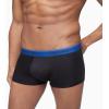 imageCalvin Klein Mens Micro Stretch 3pack Low Rise TrunkBlack Bodeis W Anchor Blue  Cloud Nine  Rosey Dream