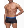 imageCalvin Klein Mens Micro Stretch 3pack Low Rise TrunkBlack Bodeis W Anchor Blue  Cloud Nine  Rosey Dream