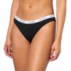 imageCalvin Klein Womens Carousel Logo Cotton Stretch Bikini Panties 3 PackBlack Grey Heather Kaiting Plaid Kells Green