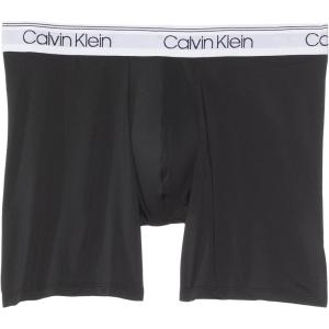 imageCalvin Klein Mens Micro Stretch 3Pack Boxer BriefBlackWhite Wb