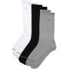 imageCalvin Klein Mens 6 Pair Athletic Crew SocksGreyBlackWhite