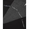 imageCalvin Klein Mens Dress Socks  Cotton Blend Crew Socks Patterns and Solids 4 PackBlackGrey Solid