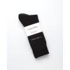 imageCalvin Klein Mens Dress Socks  Cotton Blend Crew Socks Patterns and Solids 4 PackBlackGrey Solid