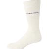 imageCalvin Klein Mens Dress Socks  Cotton Blend Crew Socks Patterns and Solids 4 PackBlueGrey Solid