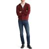 imageCalvin Klein Mens Relaxed Fit Archive Logo Fleece Full Zip HoodieRusted Root