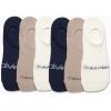 imageCalvin Klein Mens Socks  No Show Sneaker Liner Socks 6 PackTan Multi
