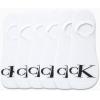 imageCalvin Klein Mens Socks  No Show Sneaker Liner Socks 6 PackWhite Assorted