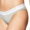 imageCalvin Klein Womens Ck One Cotton Bikini PantyGrey Heather