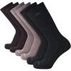 imageCalvin Klein Mens 6 Pair Athletic Crew SocksHeather Assorted