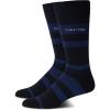 imageCalvin Klein Mens Dress Socks  Luxury and Egyptian Cotton Blend Dress Socks 2 PairKlein Blue