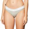 imageCalvin Klein Womens Ck One Cotton Bikini PantyGrey Heather