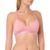 imageCalvin Klein Womens Motive Cotton Lightly Lined BraletteBlush