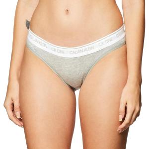imageCalvin Klein Womens Ck One Cotton Bikini PantyGrey Heather