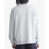 imageCalvin Klein Mens Relaxed Fit Monogram Logo Fleece SweatshirtGrey Heather