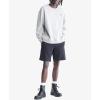 imageCalvin Klein Mens Relaxed Fit Monogram Logo Fleece SweatshirtGrey Heather