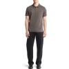 imageCalvin Klein Mens Smooth Cotton Monogram Logo Polo ShirtJuniper Mist