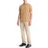 imageCalvin Klein Mens Smooth Cotton Monogram Logo Polo ShirtTigers Eye