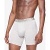 imageCalvin Klein Mens Ultra Soft Modern Modal Boxer BriefBlack  Blue Shadow  Grey Heather