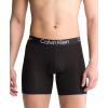 imageCalvin Klein Mens Ultra Soft Modern Modal Boxer BriefBlack  Troposphere  Hemisphere Blue