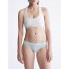 imageCalvin Klein Womens Carousel Logo Cotton Stretch Bikini Panties 3 PackPalest BlueWhiteRainer Stripesandalwood