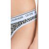 imageCalvin Klein Womens Ck One Cotton Thong PantyMini Cheetah Printriver