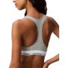 imageCalvin Klein Womens Modern Cotton Unlined Wireless BraletteGrey Heather White