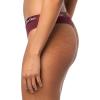 imageCalvin Klein Womens Motive Cotton Multipack Thong PantyBlack  Grey Heather Tawny Port