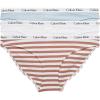 imageCalvin Klein Womens Carousel Logo Cotton Stretch Bikini Panties 3 PackPalest BlueWhiteRainer Stripesandalwood