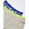 imageCalvin Klein Boys 2 Pack Boxer Briefs  Premium Cotton ComfortBlue Statement Print  Heather Grey