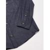 imageCalvin Klein Boys Long Sleeve Woven ButtonDown ShirtChambray Navy Db08