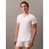 imageCalvin Klein Mens Cotton Classics 5Pack Undershirts5 White
