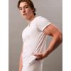 imageCalvin Klein Mens Cotton Classics 5Pack Undershirts5 White