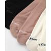 imageCalvin Klein Mens Socks  Lightweight No Show Ankle Socks 6 PackIvory Assorted