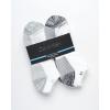 imageCalvin Klein Mens Socks  Lightweight No Show Ankle Socks 6 PackWhitegrey