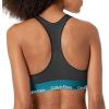 imageCalvin Klein Womens Modern Cotton Unlined Wireless BraletteCharcoal Heathertopaz Gemstone Wb