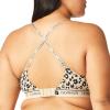 imageCalvin Klein Womens Pure Ribbed Lightly Lined BraletteAnimal Alpaca