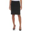imageCalvin Klein Womens Classic Fit Straight Lux Suit Skirt Regular and Plus SizeBlack Velvet