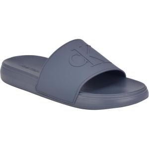 imageCalvin Klein Mens Wiston Slide SandalMedium Grey Logo 031