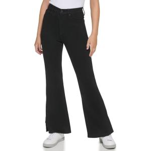 imageCalvin Klein Womens High Rise Flare JeansCreamsicle